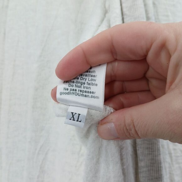 Good Hyouman Maxi Duster Womens XL Heather Gray Casual Comfy Cozy Aesthetic - Picture 5 of 7